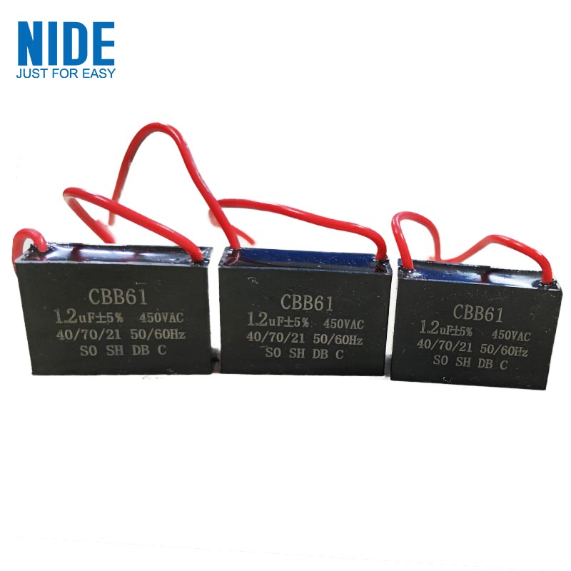 1.2UF CBB61 Eletise ili capacitor