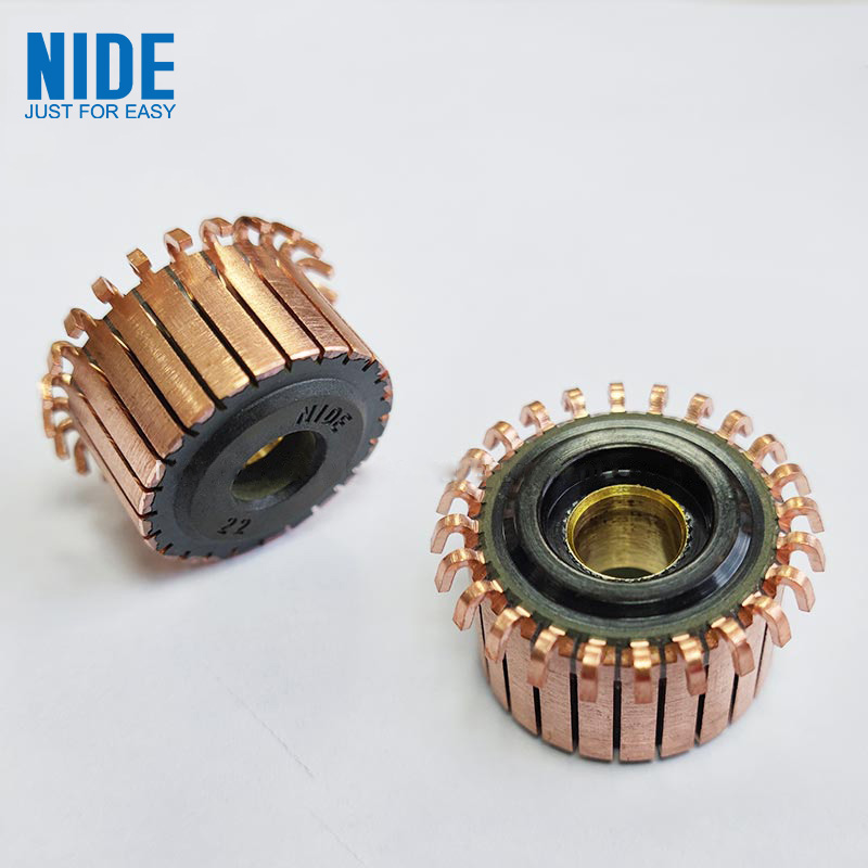 DC Motor Commutator mo Meafaigaluega Fale