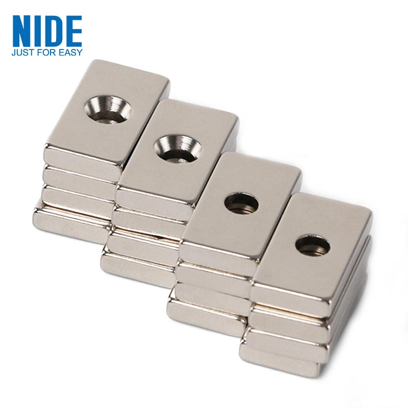 Square Malosi Neodymium maneta Sintered NdFeB maneta ma Pu